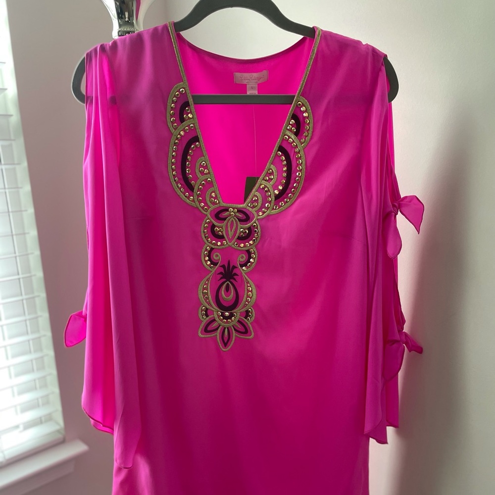 Lilly Pulitzer Stretch Silk Dress